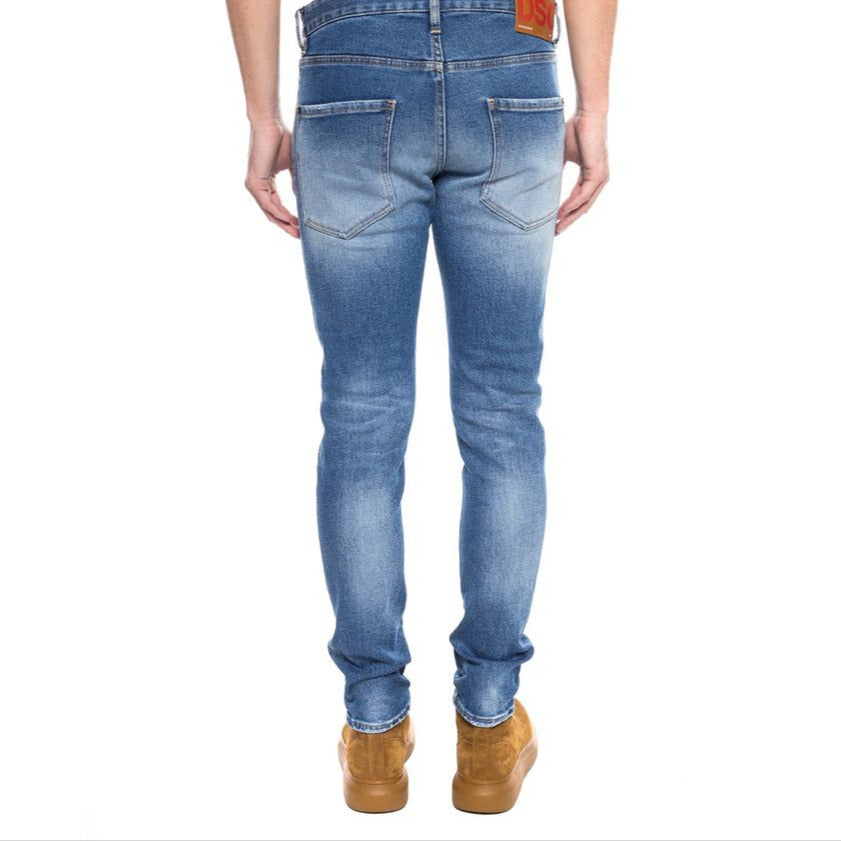 Ανδρικό τζιν Dsquared² Blue Cotton