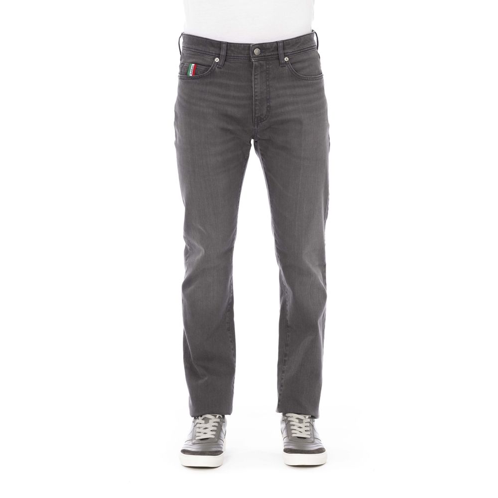 Ανδρικό τζιν Baldinini Trend Grey Cotton