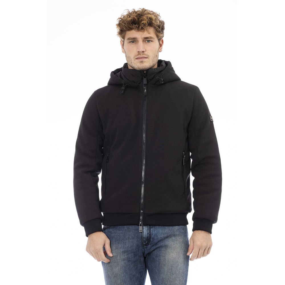 Ανδρικό μπουφάν Baldinini Trend Black Polyester