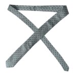 Ρυθμιζόμενη ανδρική γραβάτα Dolce &amp; Gabbana Green 100% μετάξι με μοτίβο