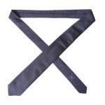 Ανδρική γραβάτα με ρυθμιζόμενο μοτίβο Dolce &amp; Gabbana Navy Blue Silk