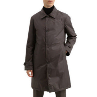 Add Brown Polyester Jacket