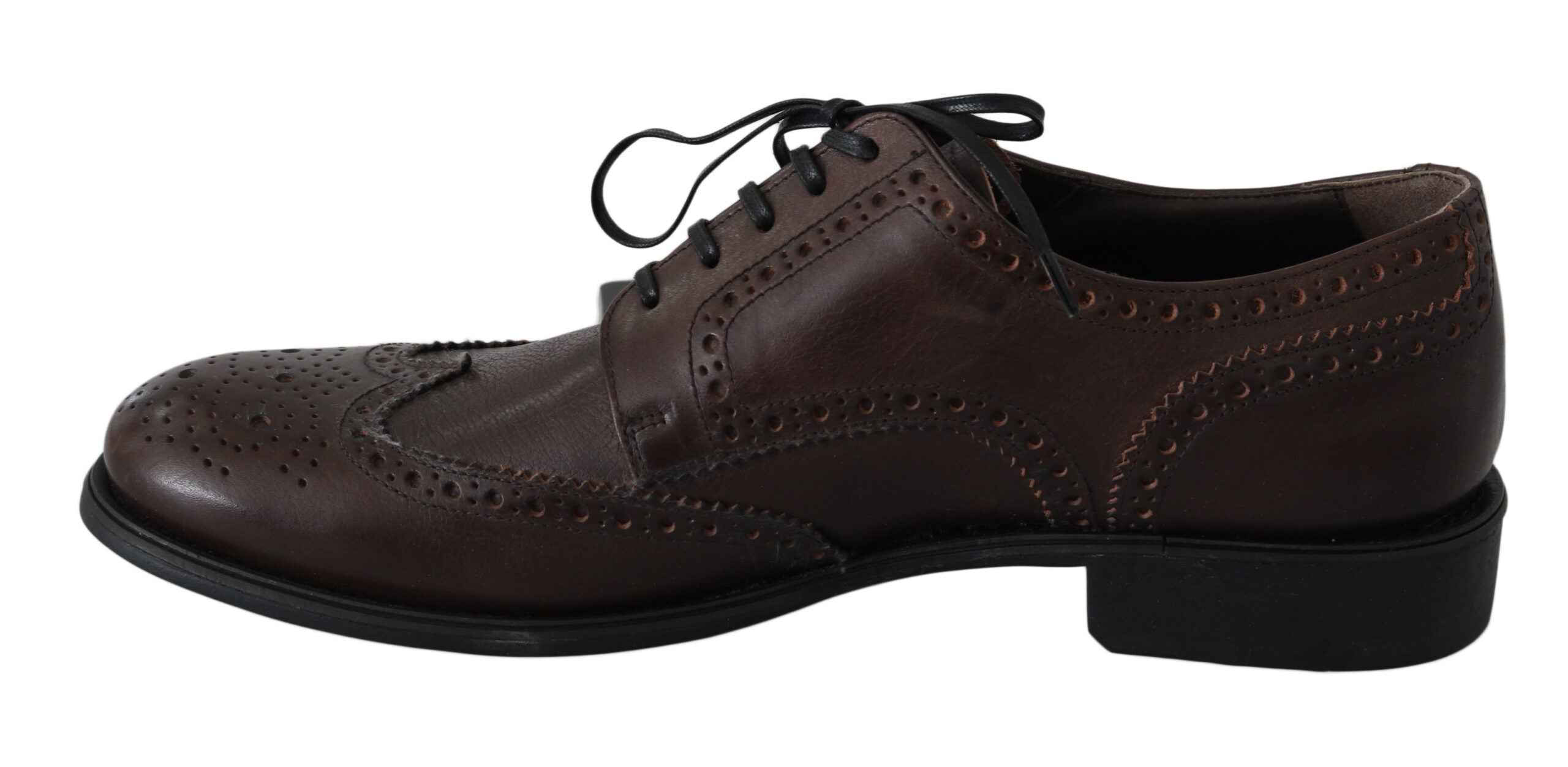 Dolce &amp; Gabbana Κομψά καφέ δερμάτινα Derby Brogues