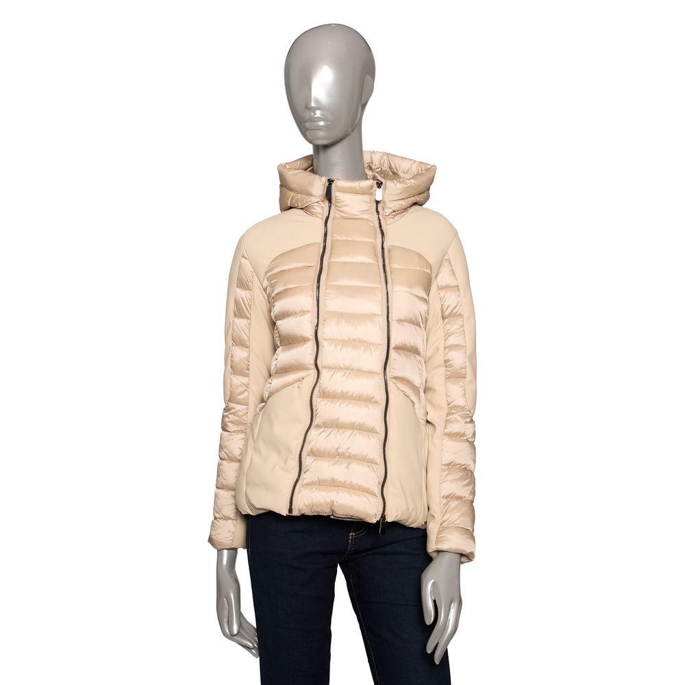 Γυναικείο μπουφάν Baldinini Trend Beige Polyester