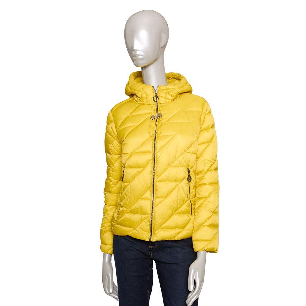 Γυναικείο μπουφάν Baldinini Trend Yellow Polyester