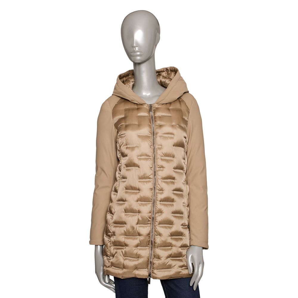Γυναικείο μπουφάν Baldinini Trend Beige Polyester