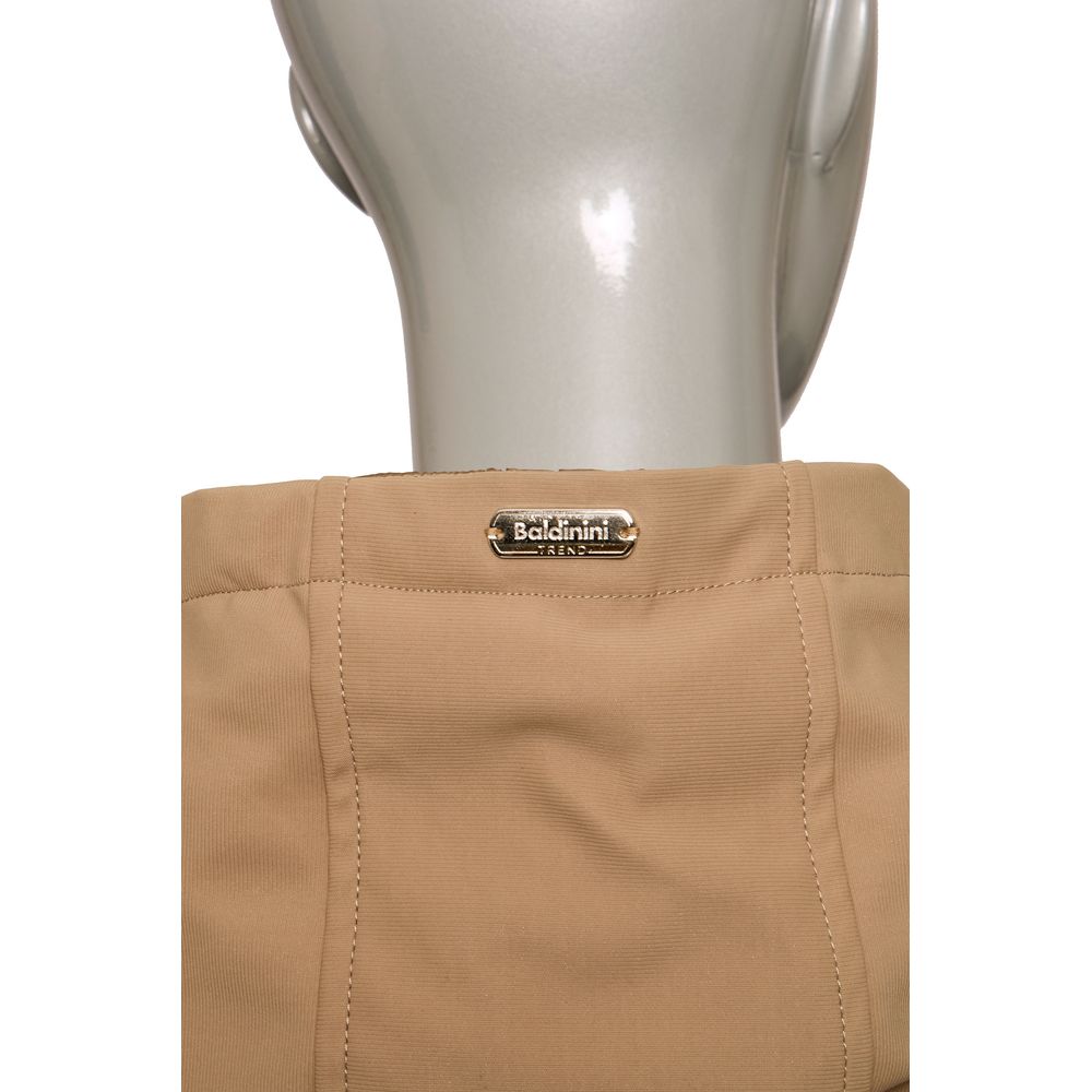 Γυναικείο μπουφάν Baldinini Trend Beige Polyester