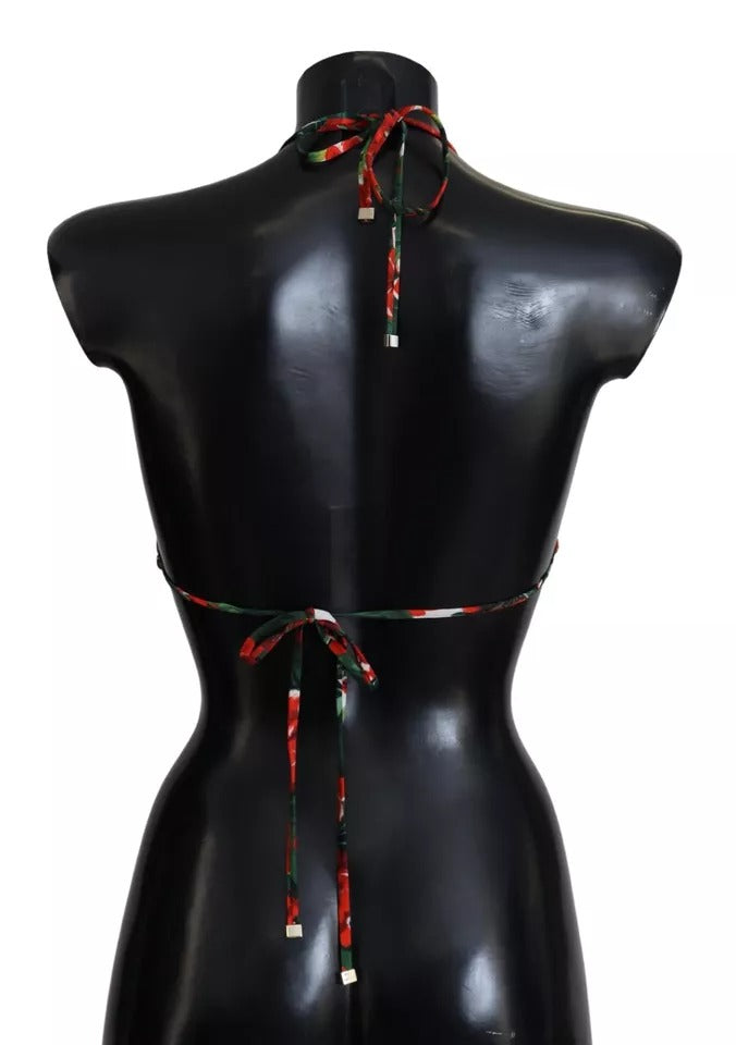 Dolce &amp; Gabbana Πολύχρωμο μπικίνι μπικίνι από γεράνι Halter