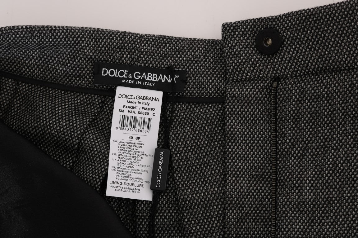 Μίνι σορτς από μάλλινο ψηλόμεσο Dolce &amp; Gabbana