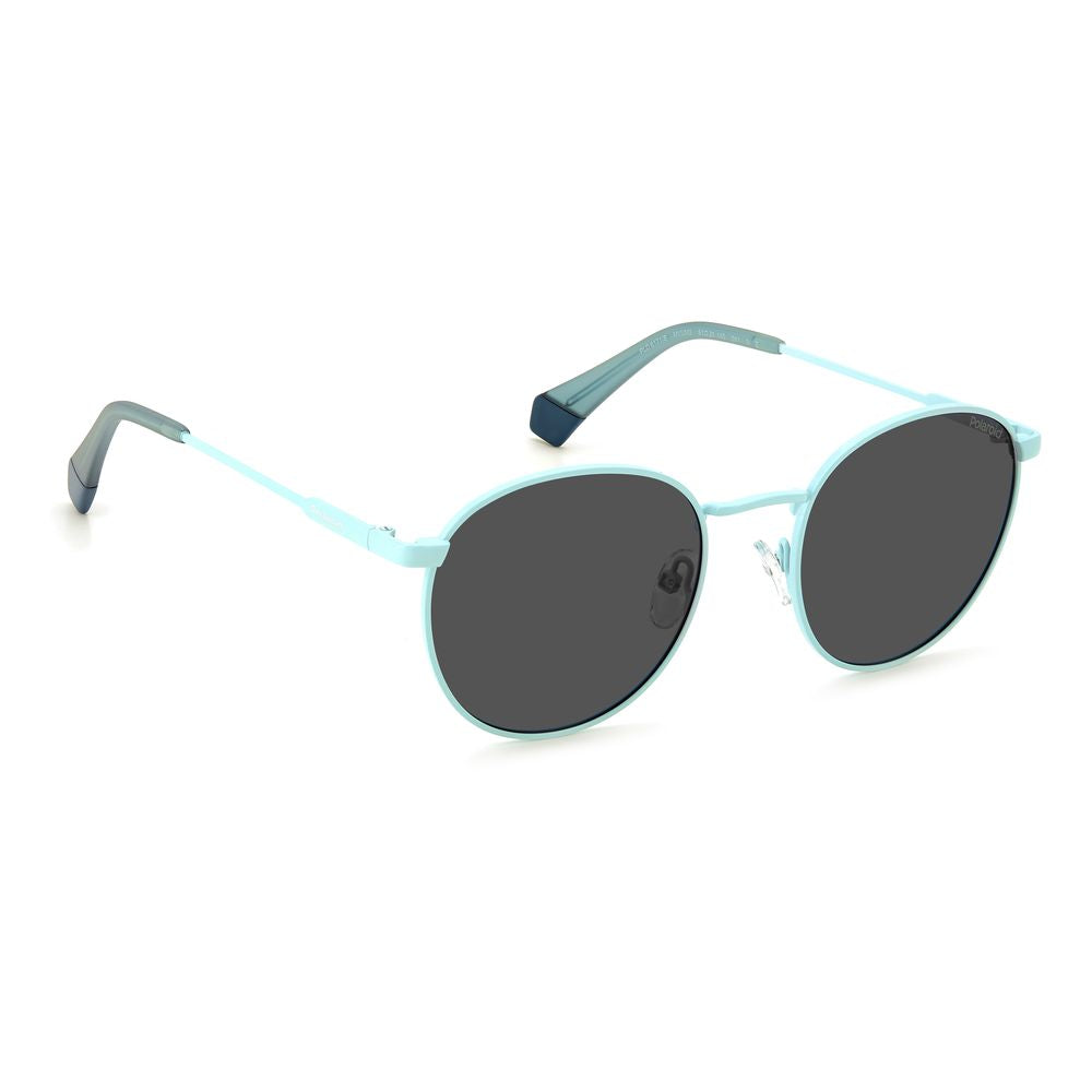 Polaroid Blue Stainless Steel Stainless Steel Sunglasses