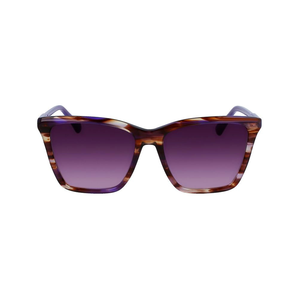 Longchamp Purple Haircalf Sunglasses