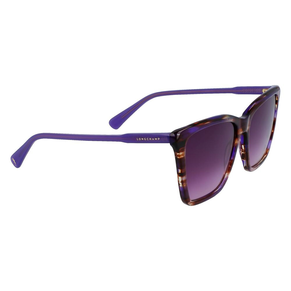 Longchamp Purple Haircalf Sunglasses