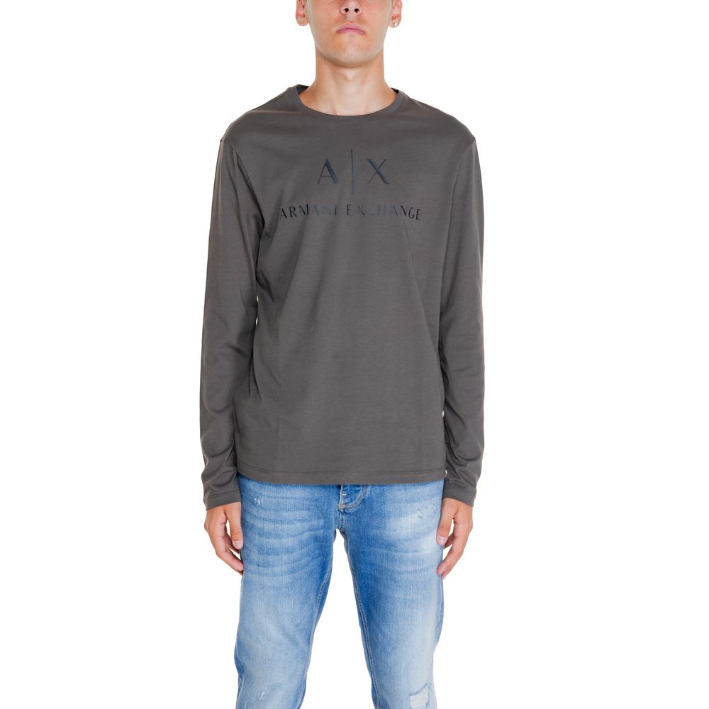 Armani Exchange Πράσινο βαμβακερό πουκάμισο