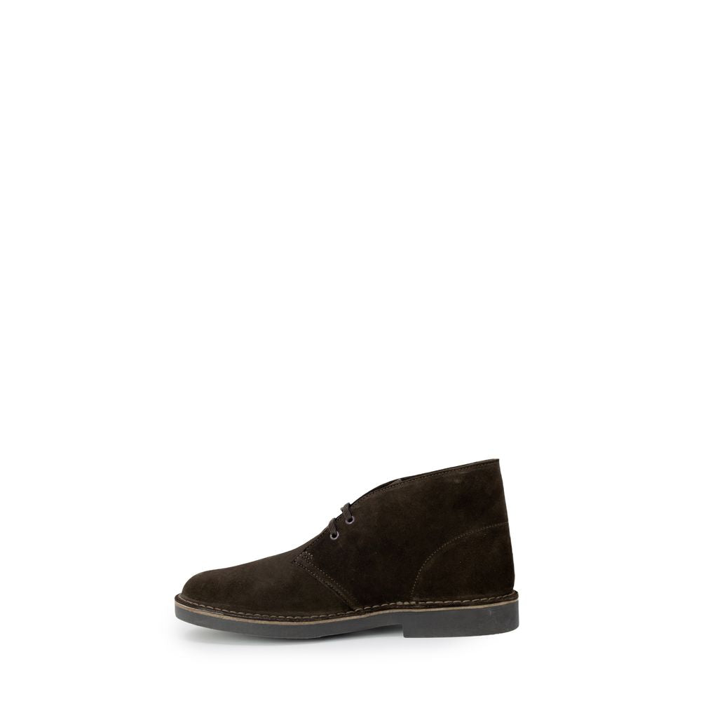 Clarks Brown Leather Ankle Boots