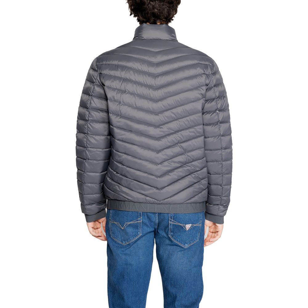 Μπουφάν Armani Exchange Grey Polyester