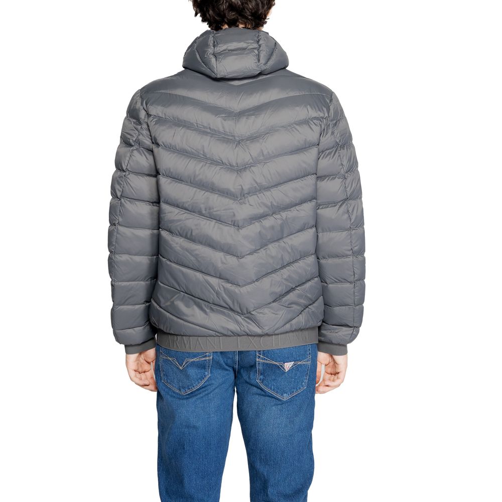 Μπουφάν Armani Exchange Grey Polyester