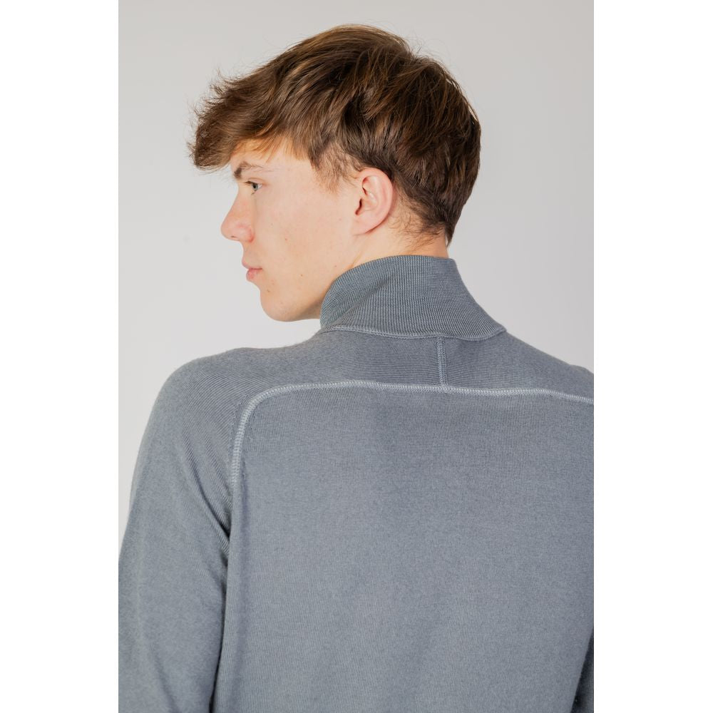 Ζακέτα Hugo Boss Grey Wool