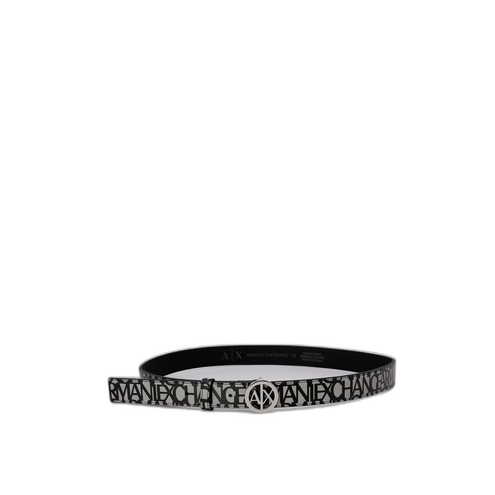 Armani Exchange γκρι πολυεστερική ζώνη
