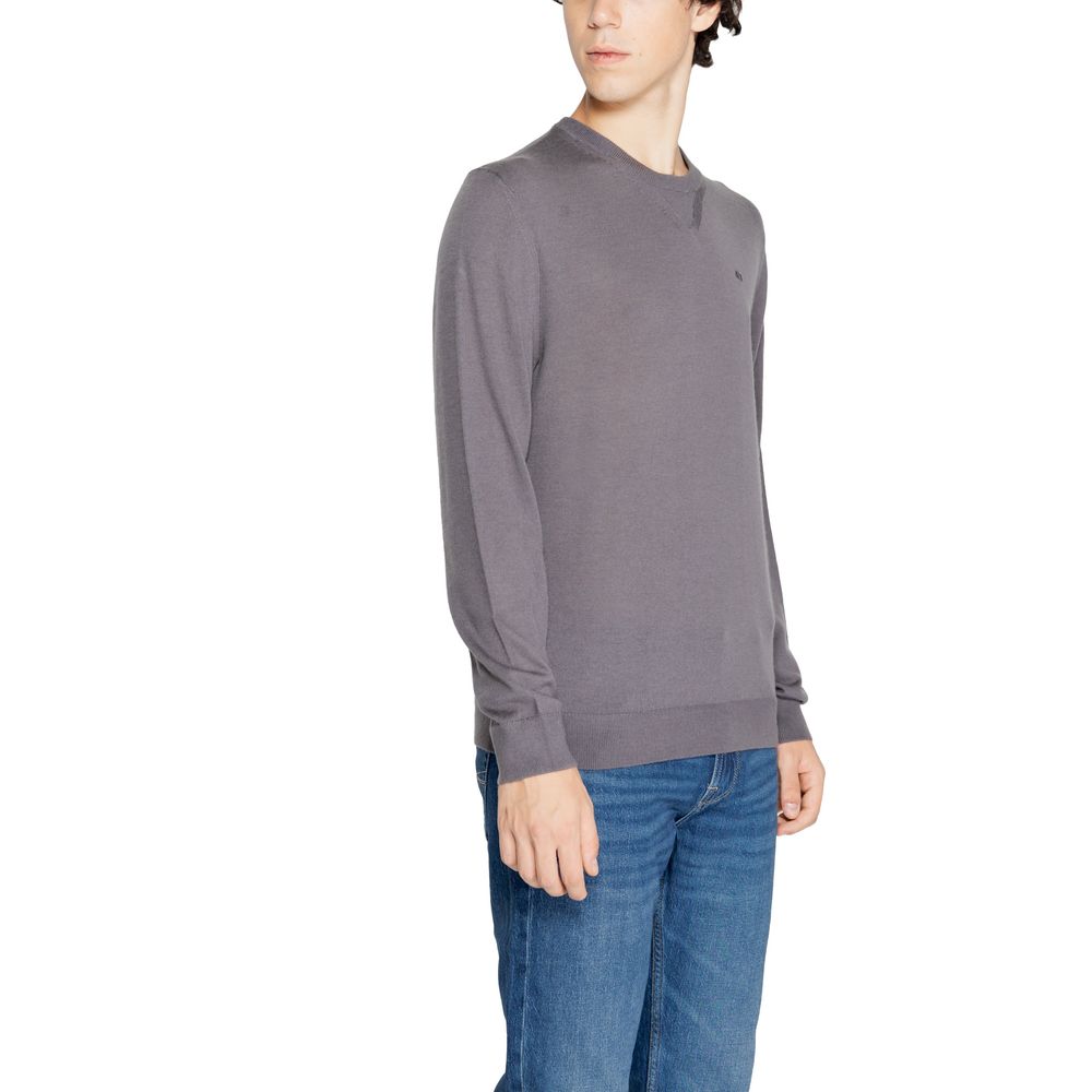 Πουλόβερ Armani Exchange γκρι μαλλί