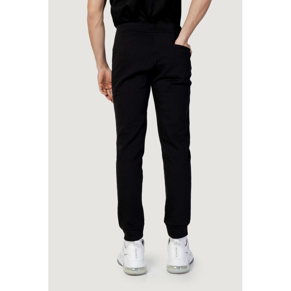 Armani Exchange Μαύρο βαμβακερό τζιν &amp; παντελόνι