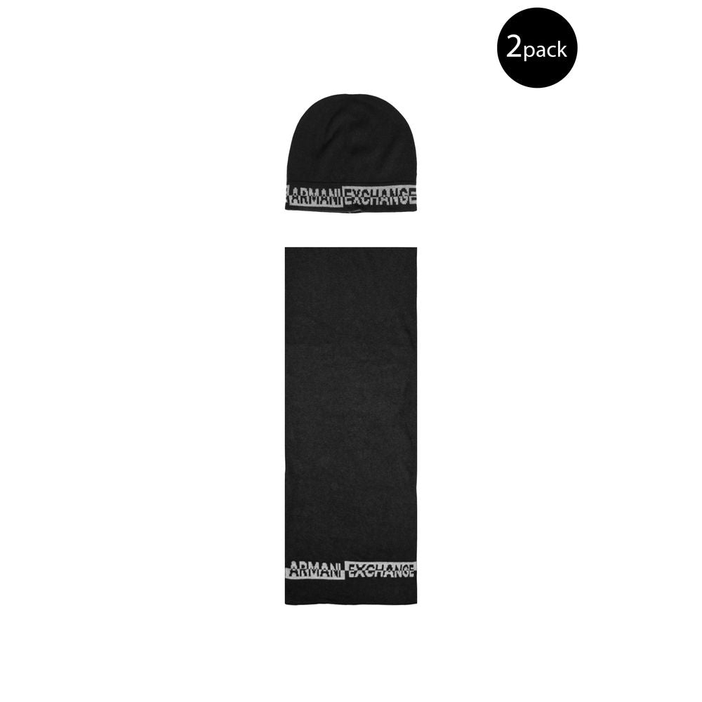 Φουλάρι Armani Exchange Μαύρο Πολυαμίδιο