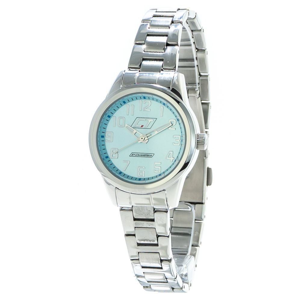 Ασημένιο ρολόι από ατσάλι Chronotech