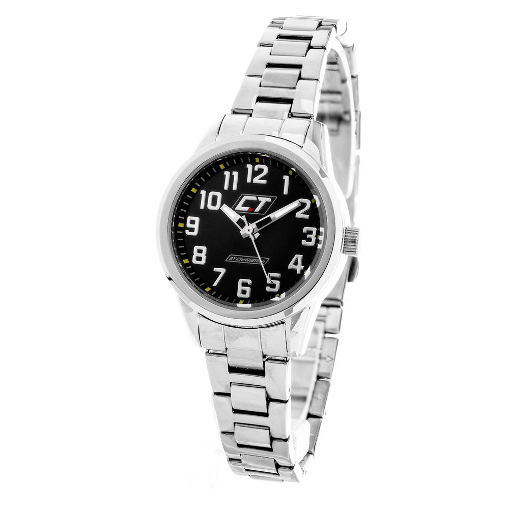 Ασημένιο ρολόι από ατσάλι Chronotech