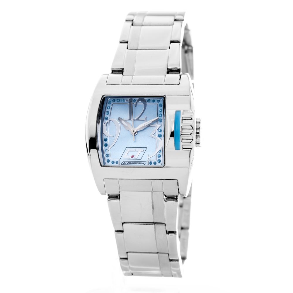 Ασημένιο ρολόι από ατσάλι Chronotech