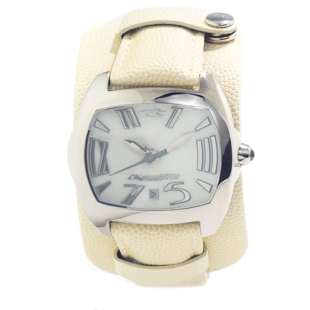 Δερμάτινο ρολόι Chronotech Beige