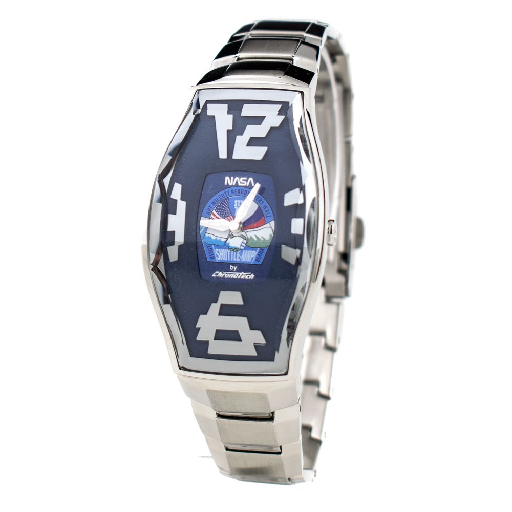 Ασημένιο ρολόι από ατσάλι Chronotech