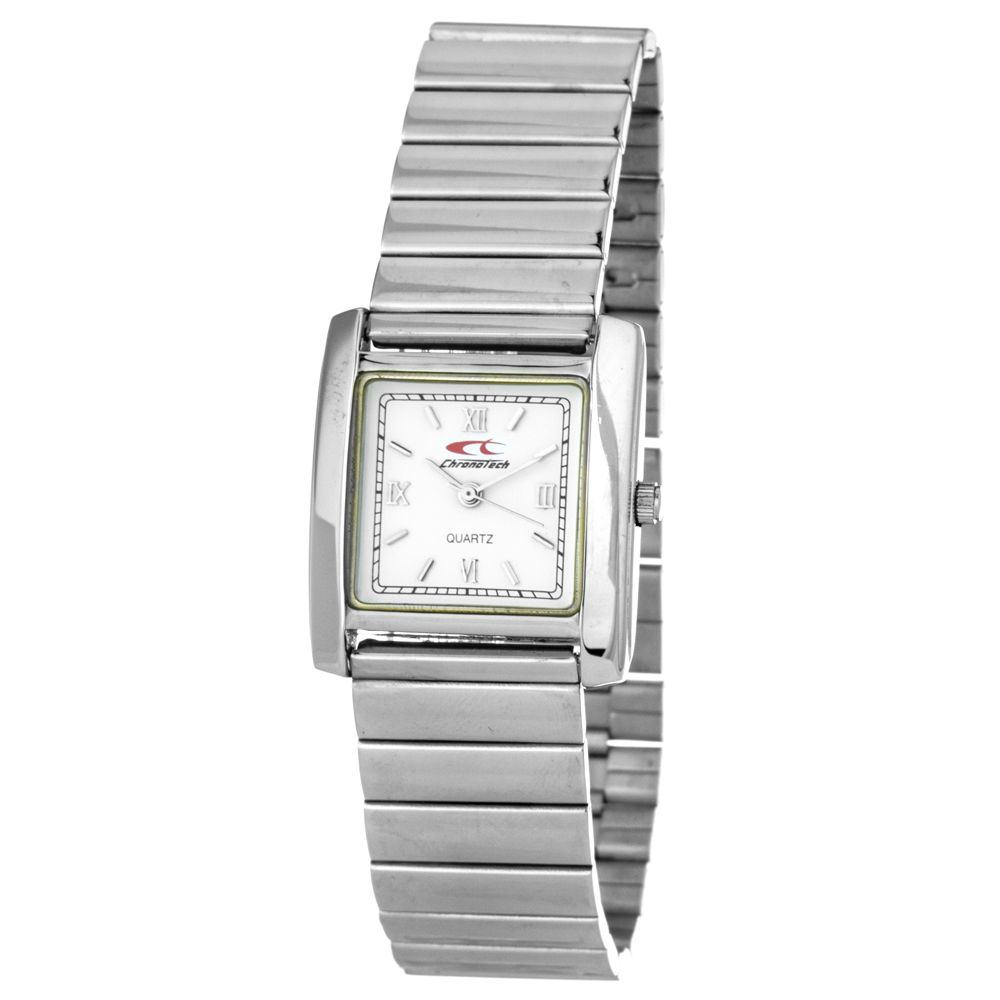 Ασημένιο ρολόι από ατσάλι Chronotech