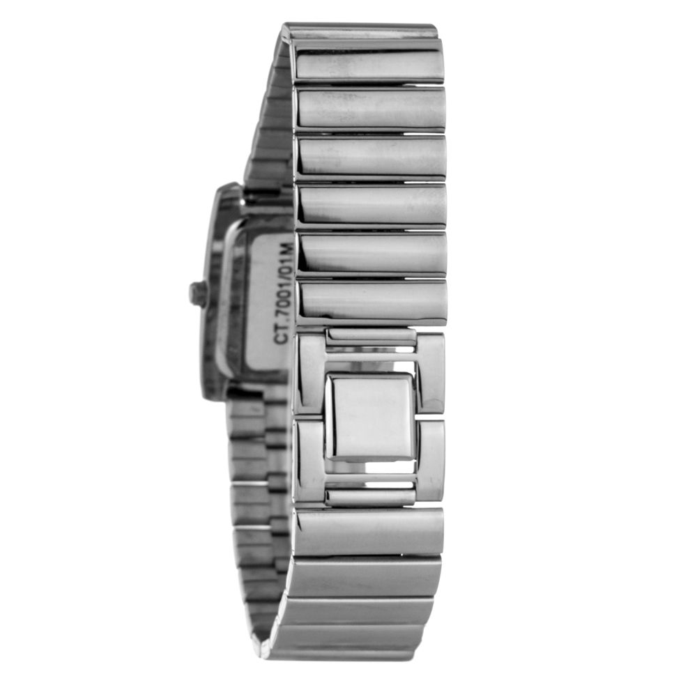 Ασημένιο ρολόι από ατσάλι Chronotech