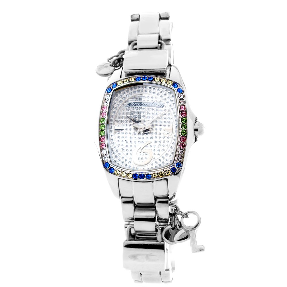 Ασημένιο ρολόι από ατσάλι Chronotech