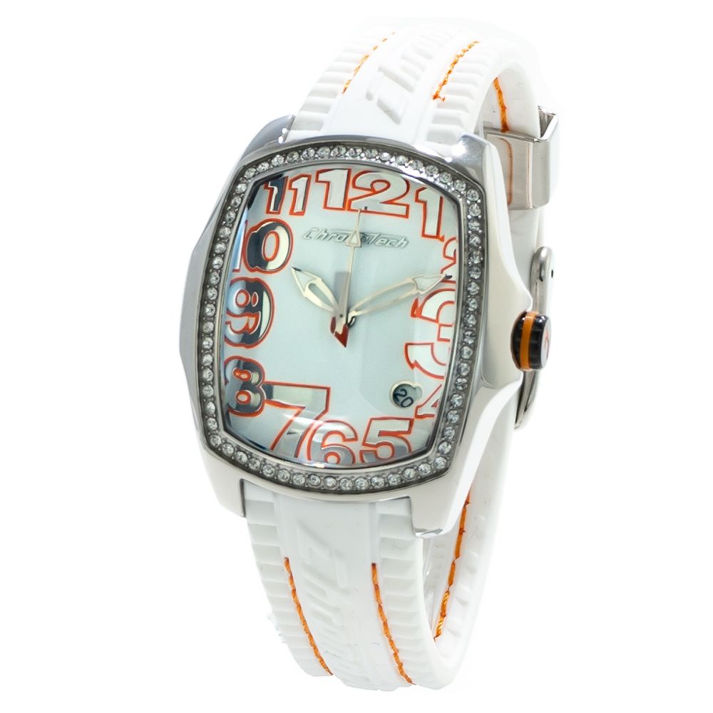 Ρολόι Chronotech White Rubber