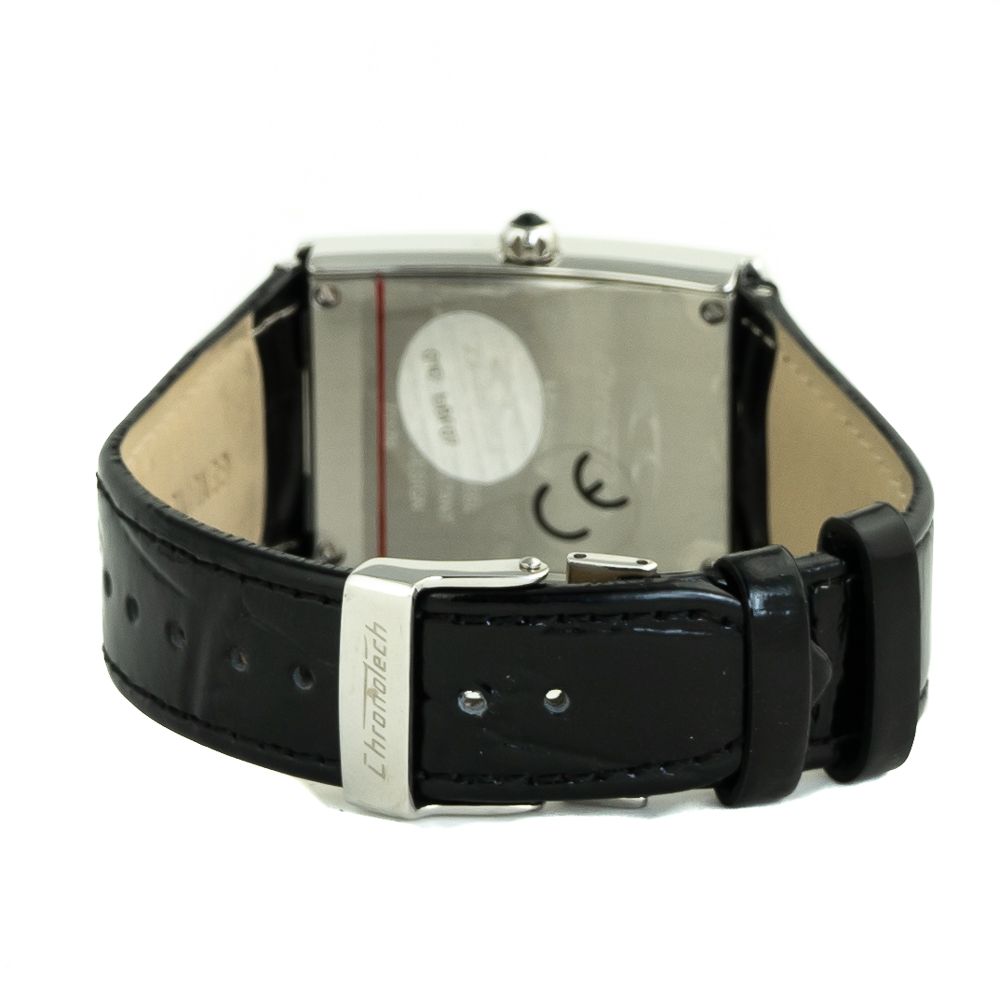 Ασημένιο ρολόι από ατσάλι Chronotech
