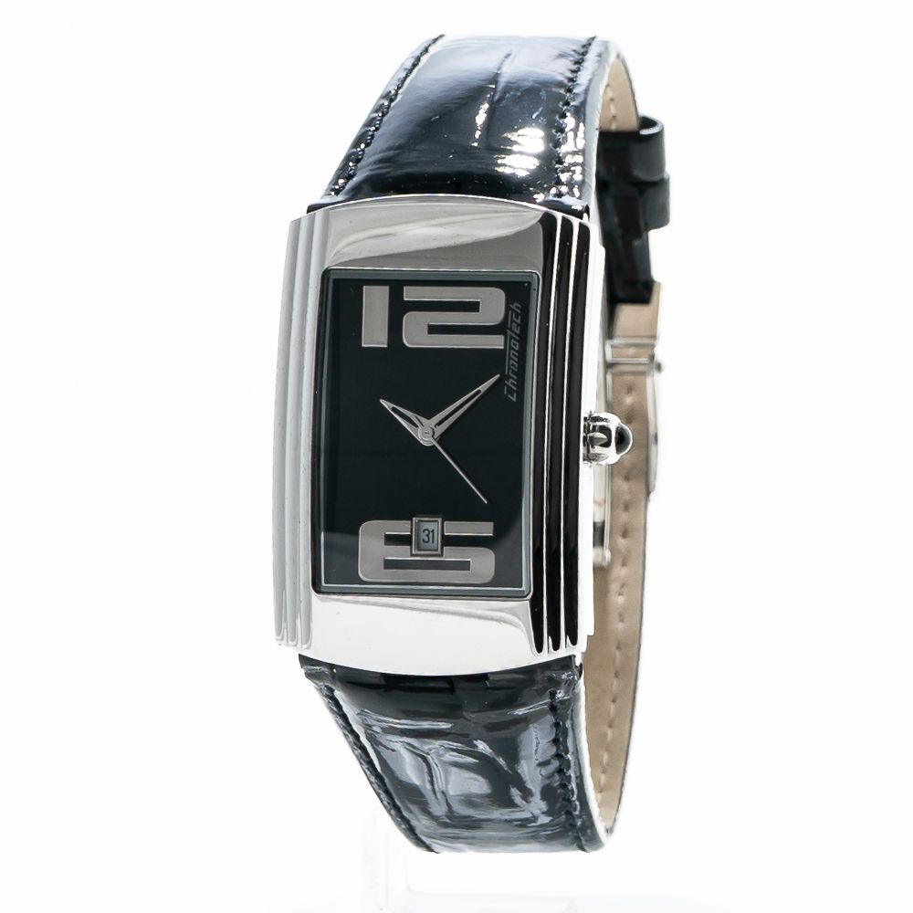 Ασημένιο ρολόι από ατσάλι Chronotech