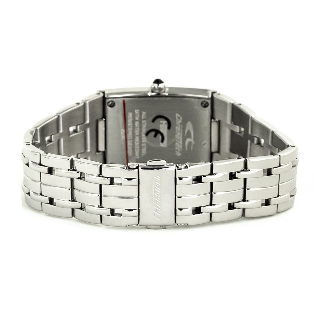 Ασημένιο ρολόι από ατσάλι Chronotech