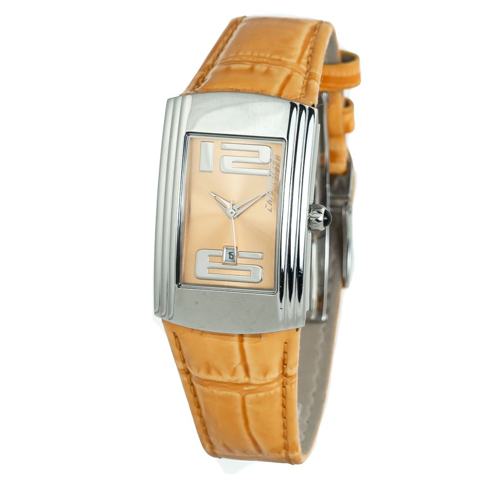 Δερμάτινο ρολόι Chronotech Orange
