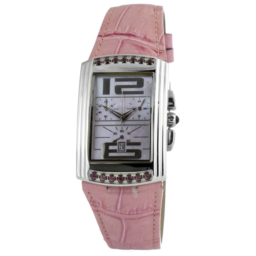 Πολύχρωμο δερμάτινο ρολόι Chronotech