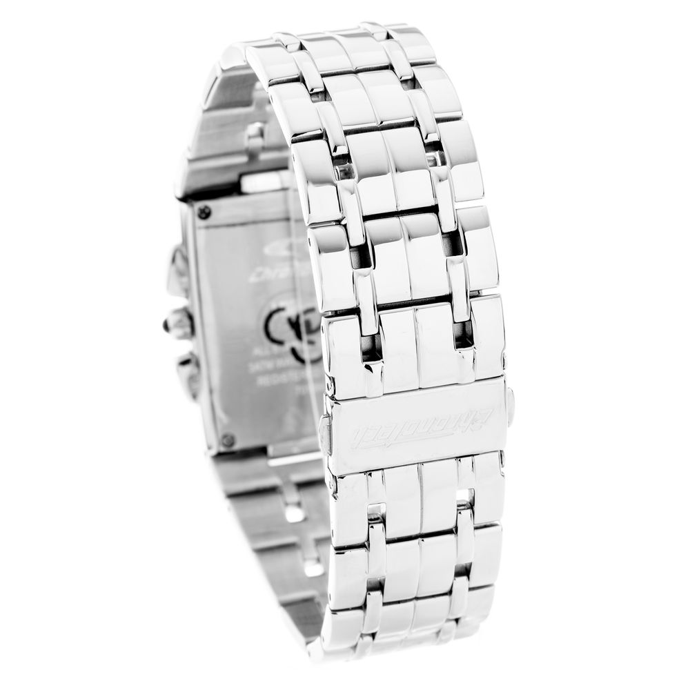 Ασημένιο ρολόι από ατσάλι Chronotech