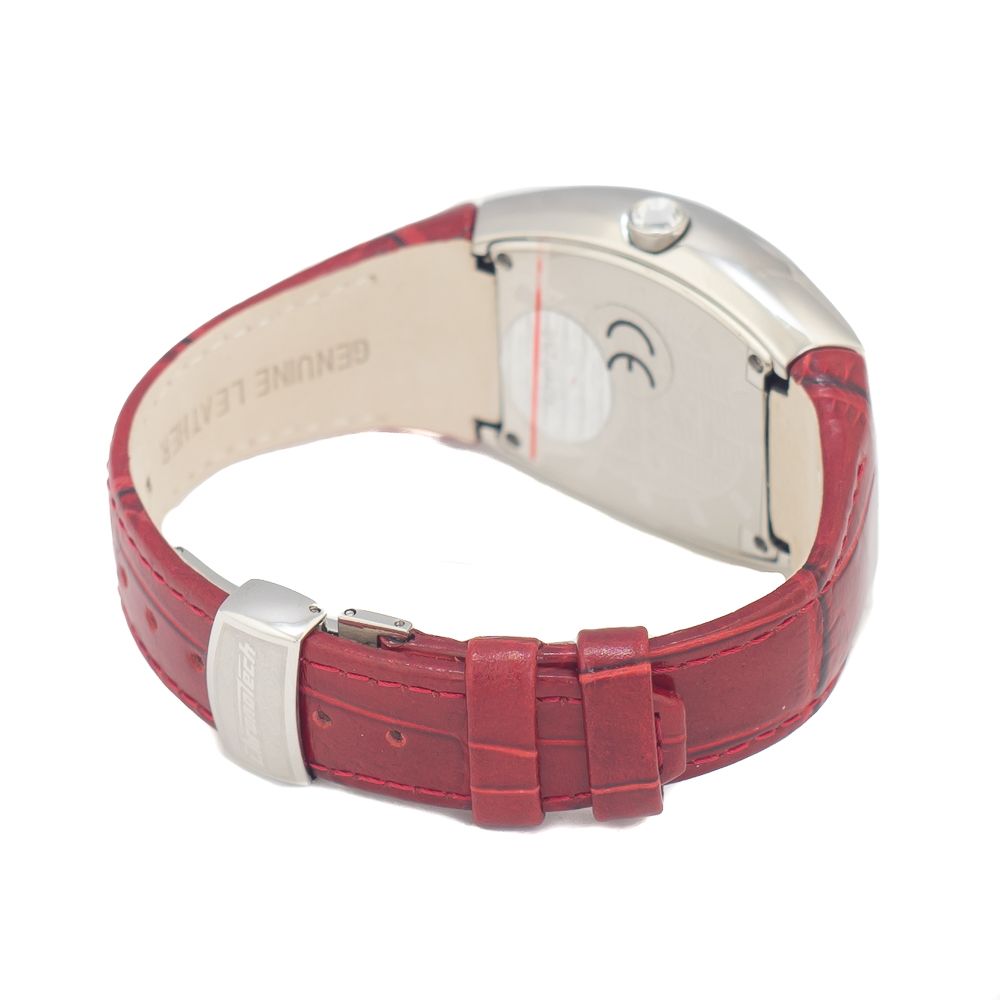 Δερμάτινο ρολόι Chronotech Red