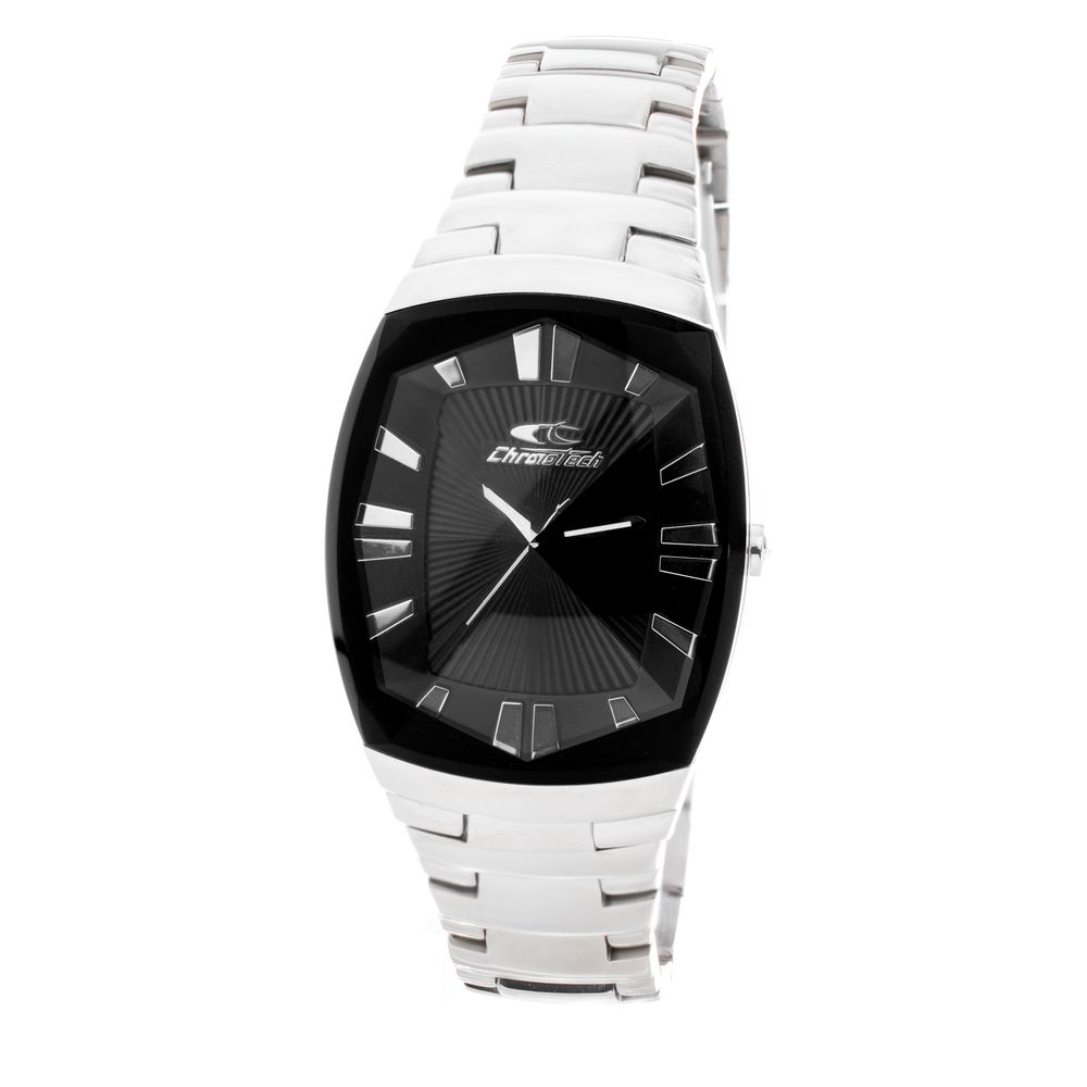 Ασημένιο ρολόι από ατσάλι Chronotech
