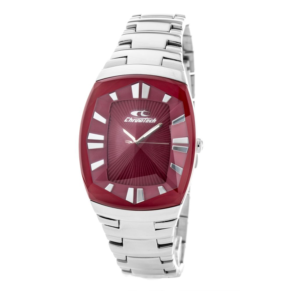 Ασημένιο ρολόι από ατσάλι Chronotech