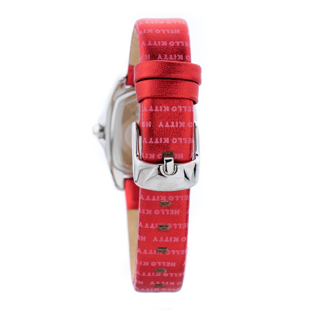 Δερμάτινο ρολόι Chronotech Red