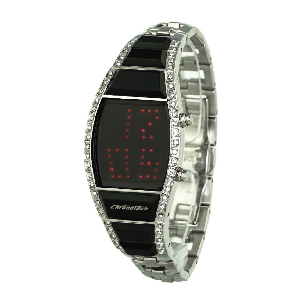 Ασημένιο ρολόι από ατσάλι Chronotech