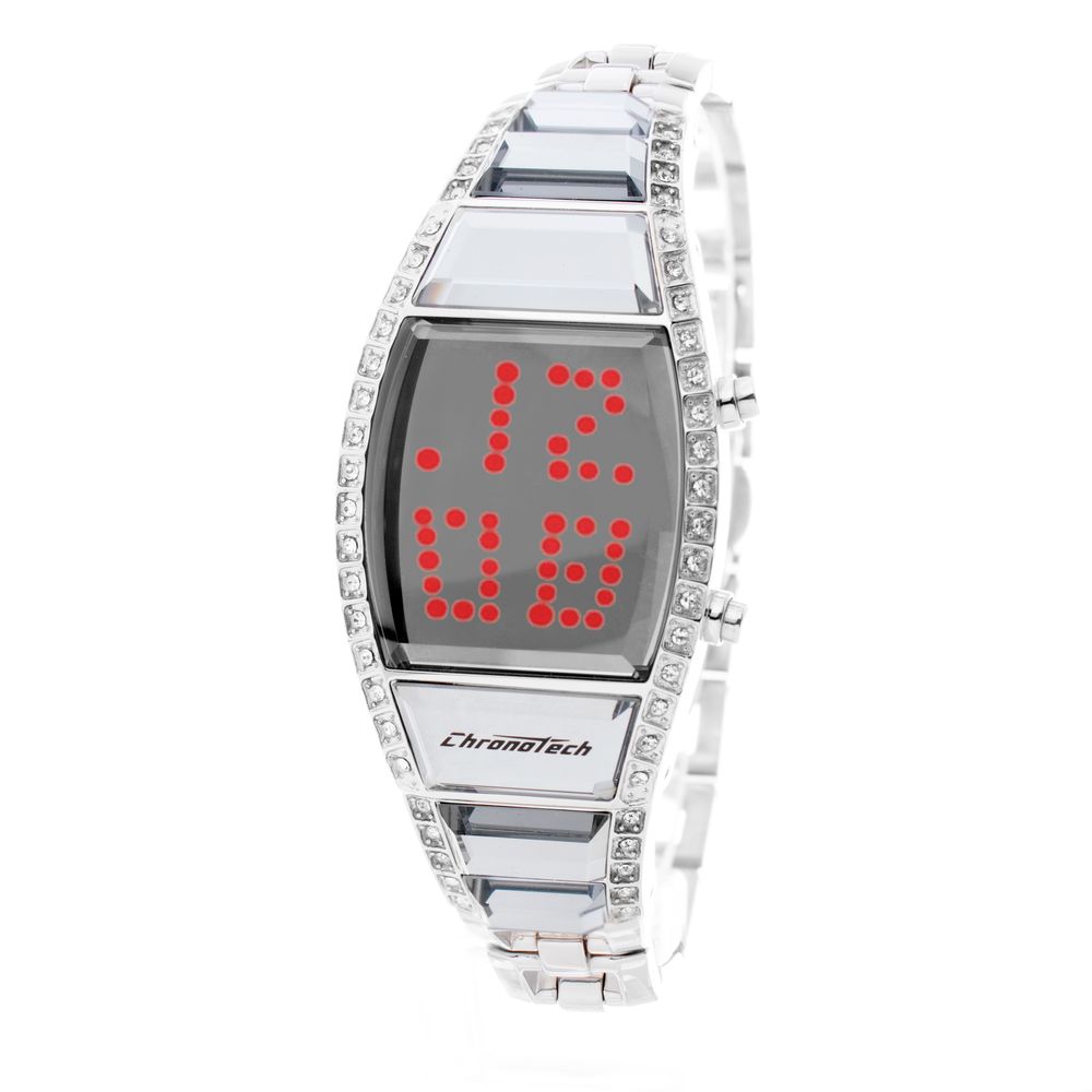 Ασημένιο ρολόι από ατσάλι Chronotech