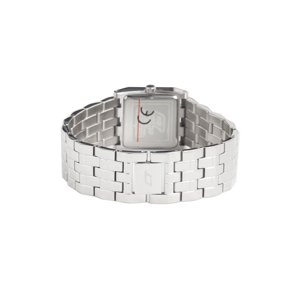 Ασημένιο ρολόι από ατσάλι Chronotech