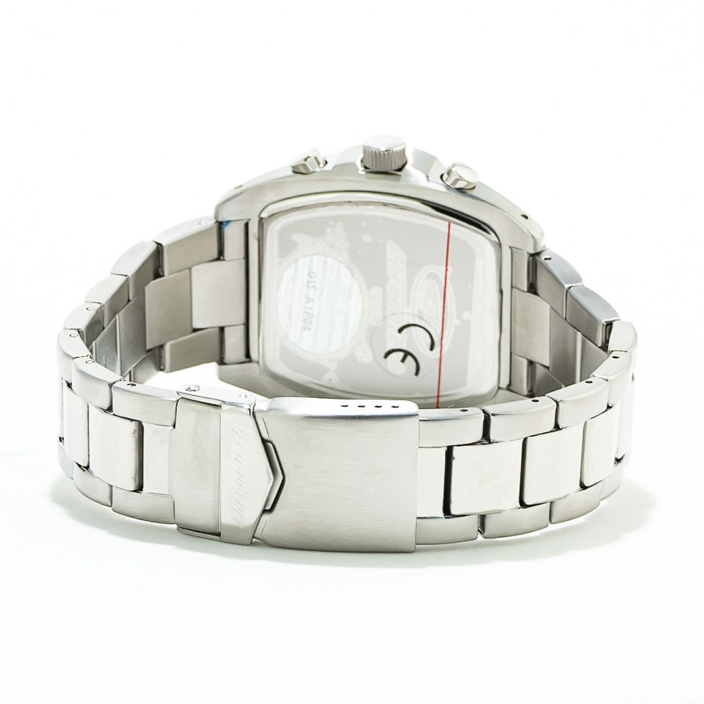 Ασημένιο ρολόι από ατσάλι Chronotech