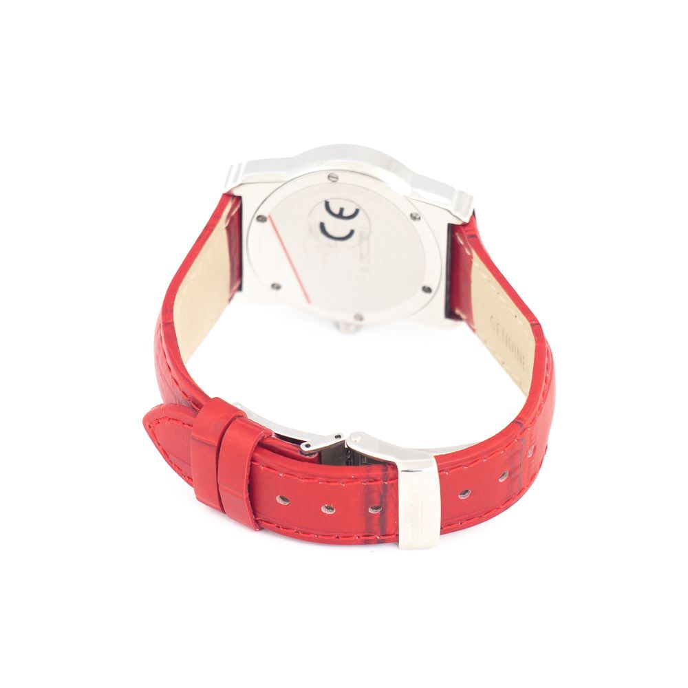 Δερμάτινο ρολόι Chronotech Red