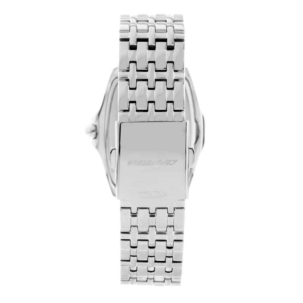 Ασημένιο ρολόι από ατσάλι Chronotech
